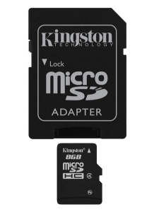 Kingston SDC4/8GB microSDHC 8GB Class 4 SDC4/8GB microSDHC 8GB Class 4