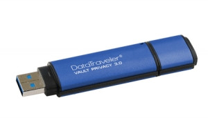 Kingston DTVP30/16GB, 16GB USB 3.0 DTVP30, 256bit AES Encrypted FIPS 197 DTVP30/16GB, 16GB USB 3.0 DTVP30, 256bit AES Encrypted FIPS 197
