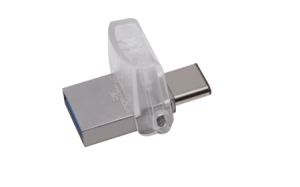 Kingston DTDUO3C/64GB, 64GB DT microDuo 3C, USB 3.0/3.1 + Type-C flash drive DTDUO3C/64GB, 64GB DT microDuo 3C, USB 3.0/3.1 + Type-C flash drive