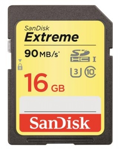 SanDisk Extreme SDHC 16GB Extreme SDHC 16GB
