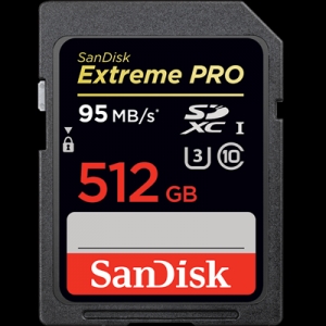 SanDisk Extreme Pro SDXC 512GB Extreme Pro SDXC 512GB