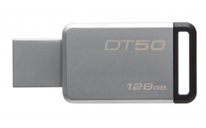 Kingston DT50/128GB, 128GB USB 3.0 DataTraveler 50 (Metal/Black) DT50/128GB, 128GB USB 3.0 DataTraveler 50 (Metal/Black)