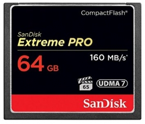 SanDisk Extreme Pro Compact Flash 64GB Read/150MB Write 65/MB Extreme Pro Compact Flash 64GB Read/150MB Write 65/MB