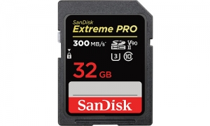 Sandisk 32GB SDHC Card Sandisk Extreme Pro UHS-II V90 300MB/s SDSDXDK-032G-GN4IN