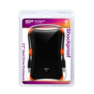 Silicon Power SP000HSPHDA30S3K, Externe HDD Enclosure Black