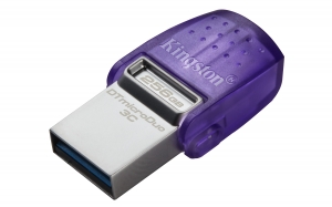 Kingston DTDUO3CG3/256GB, 256GB DataTraveler microDuo 3C 200 MB/s dubbele USB-A +...