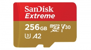 Sandisk 256GB MicroSDXC Sandisk Extreme card for Gaming SDSQXAV-256G-GN6GN
