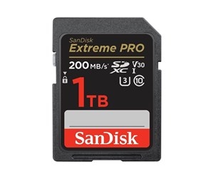 Sandisk 1TB SDXC Card Sandisk Extreme Pro up to 200MB/s SDSDXXD-1T00-GN4IN