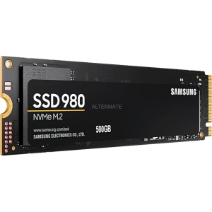 Samsung 500GB SSD Samsung 980 M.2 NVMe (MZ-V8V500BW)