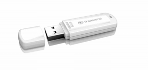 Transcend TS64GJF730, 64GB, USB3.1, Pen Drive, Classic, White