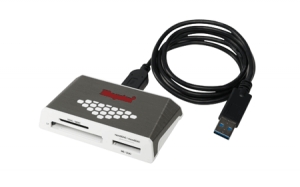 Kingston FCR-HS4, USB 3.0 SuperSpeed All-in-One Media Card Reader Gen 4
