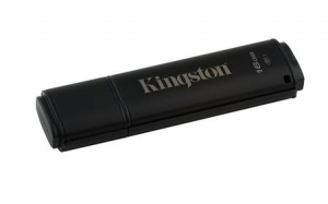 Kingston DT4000G2DM/16GB, 16GB USB 3.0 DT4000 G2 256 AES FIPS 140-2 Level 3...
