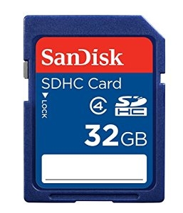 Sandisk 32GB SDHC Sandisk Class 4 SDSDB-032G-B35