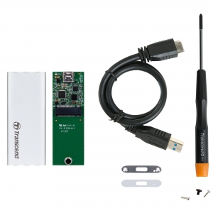 Transcend TSCM42S, M.2 2242, USB3.1 SSD Enclosure Kit,