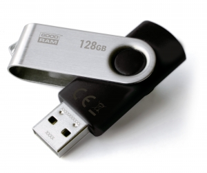 GoodRam UTS2-1280K0R11, 128GB UTS2 BLACK USB 2.0 (zolang de voorraad stekt)