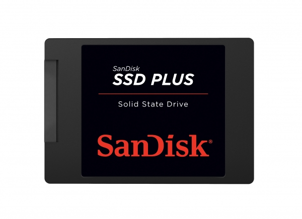 240GB Sandisk SSD Plus SATA3 2, 5inch Read 530MB/s Write 400MB/s intern SDSSDA-240G-G26