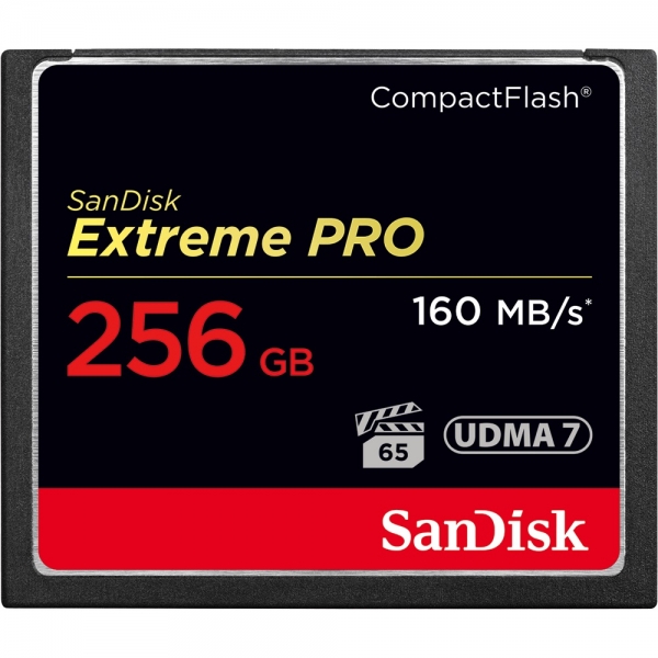 Sandisk 256GB CompactFlash Sandisk Extreme Pro 160MB/s SDCFXPS-256G-X46 256GB CompactFlash Sandisk Extreme Pro 160MB/s SDCFXPS-256G-X46