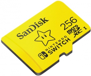 Sandisk 256GB MicroSDXC Sandisk for Nintendo Switch R100/W90 SDSQXAO-256G-GNCZN