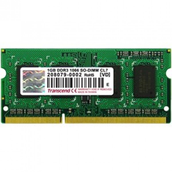 Transcend 1GB SO-DIMM DDR3 1GB SO-DIMM DDR3